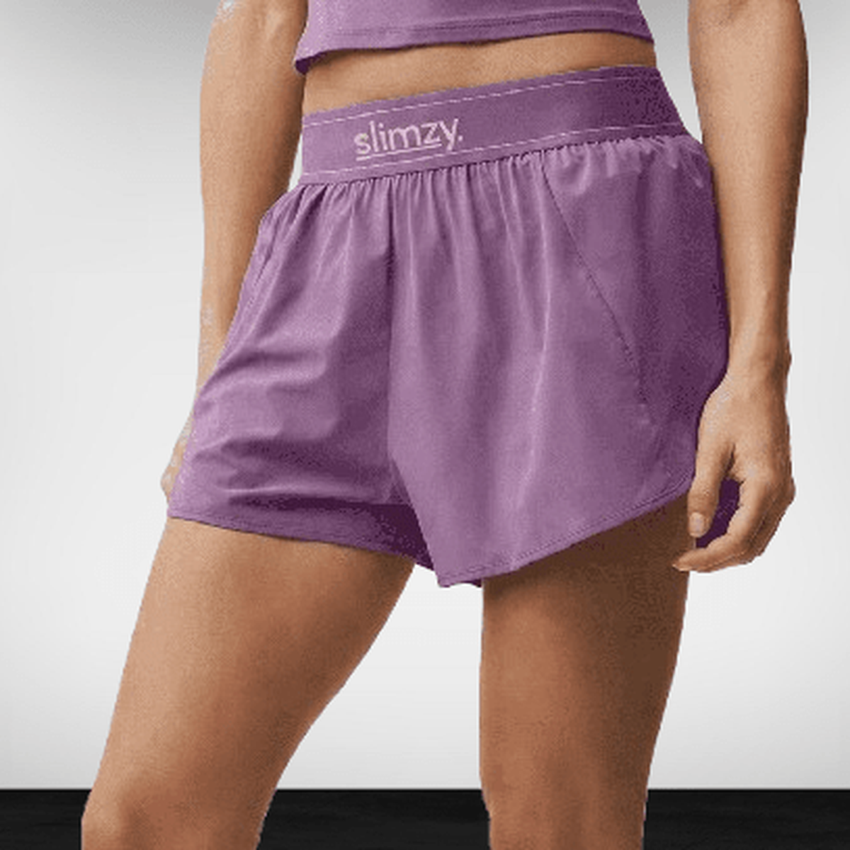 Women's Slimzy Runner Shorts - Purple