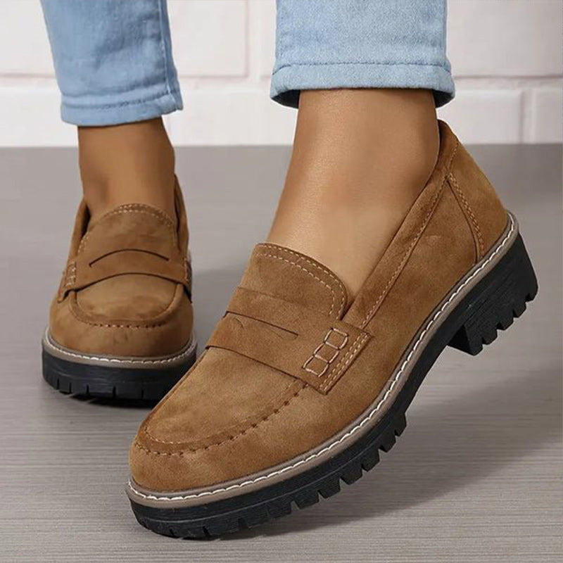 Avery | Women's Lug-Sole Platform Loafers — product image 12