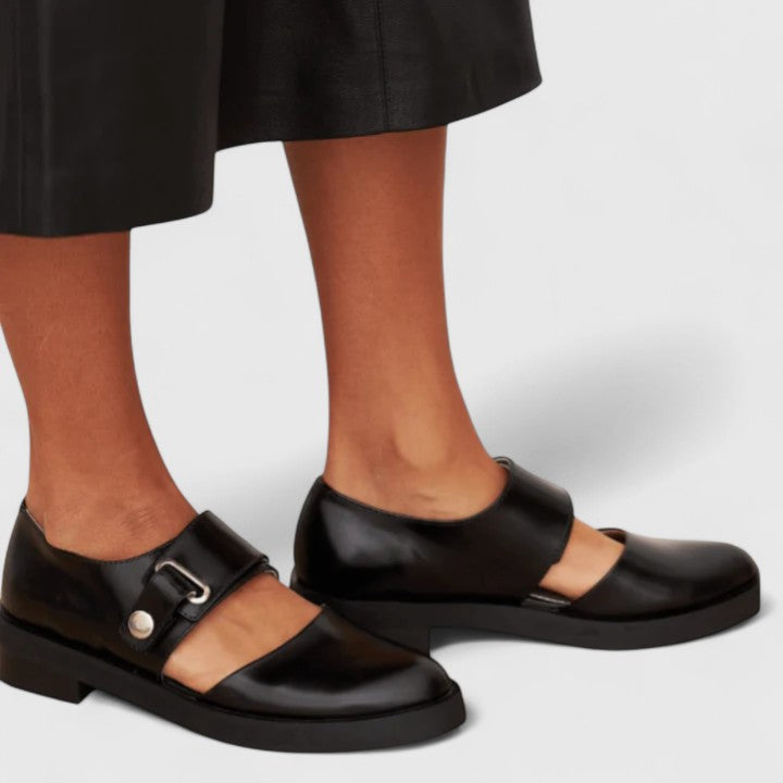 Darcy | Women's Buckled Mary Jane Block-Heel Shoes — product image 2