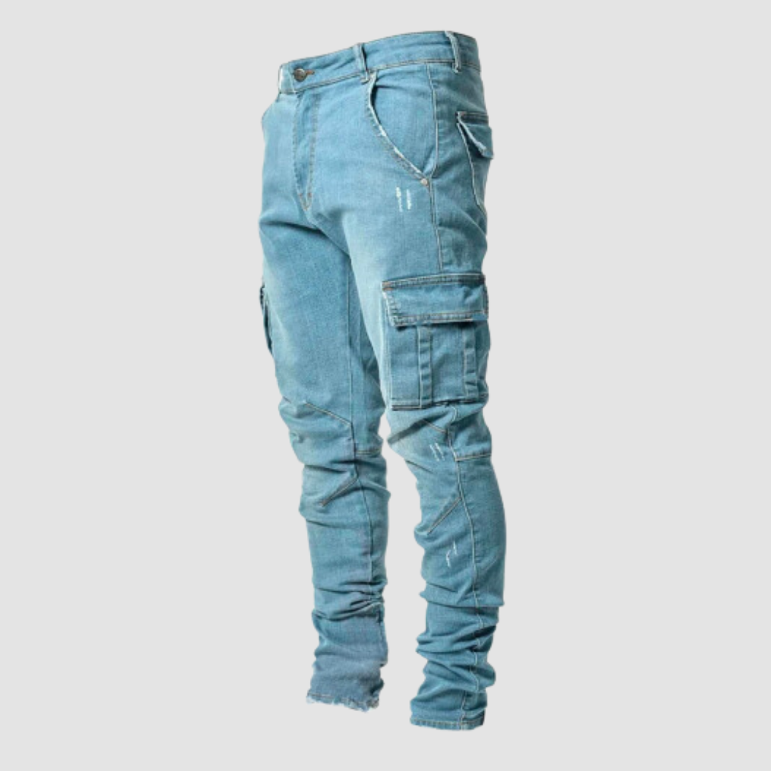 Dominic | Men's Straight-Leg Stretch Jeans — product image 1