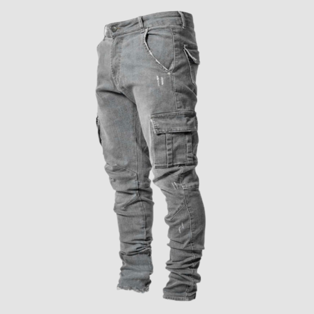 Dominic | Men's Straight-Leg Stretch Jeans — product image 2