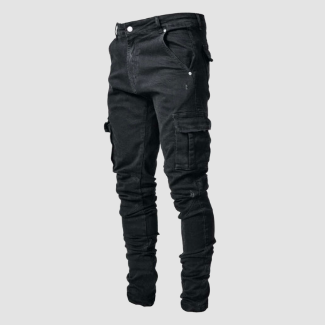 Dominic | Men's Straight-Leg Stretch Jeans — product image 3