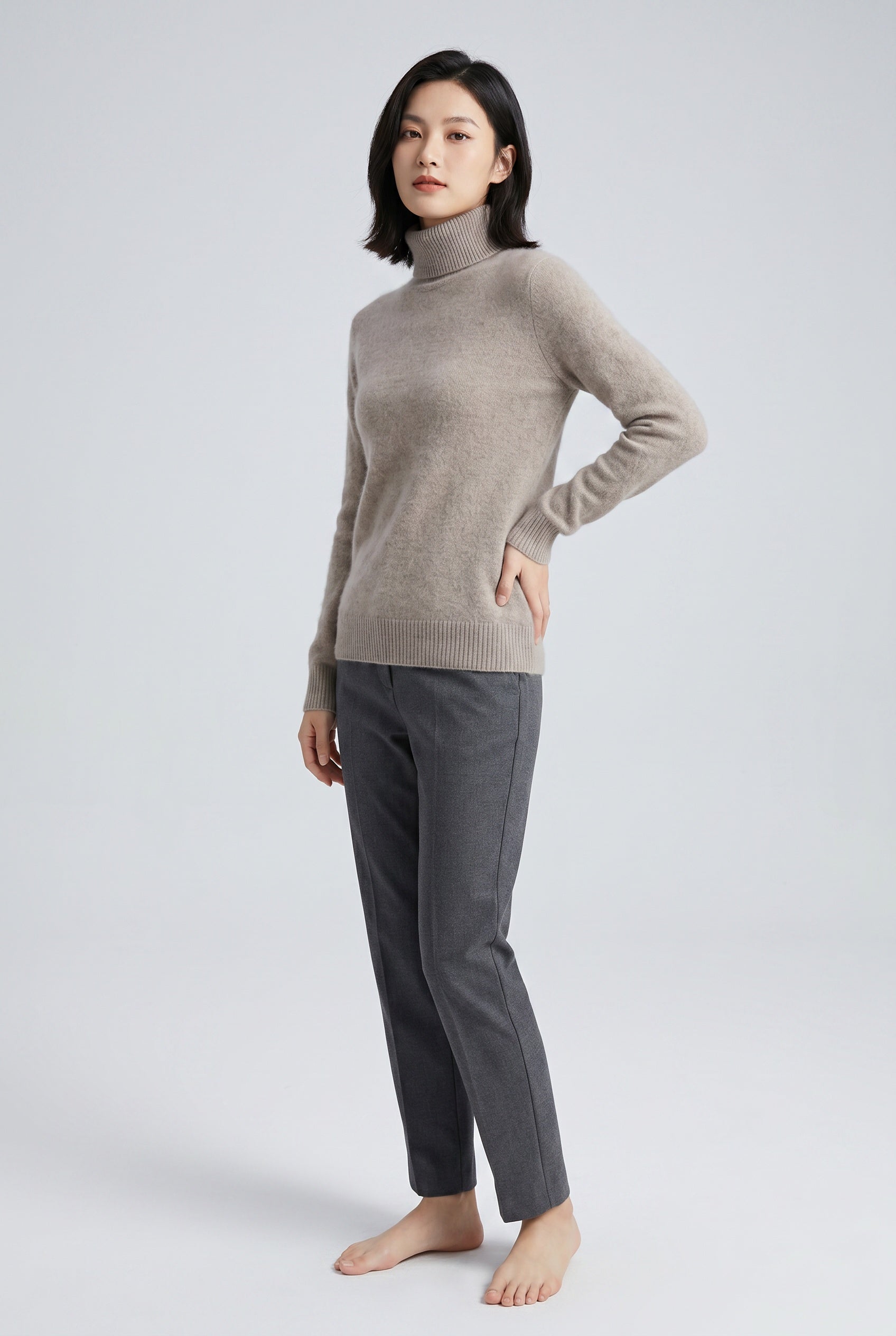 Elara | Women's Fitted Turtleneck Sweater — product image 4