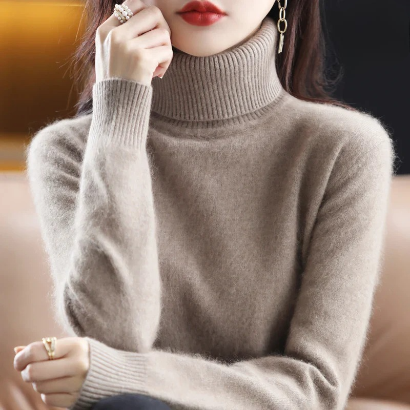 Elara | Women's Fitted Turtleneck Sweater — product image 16