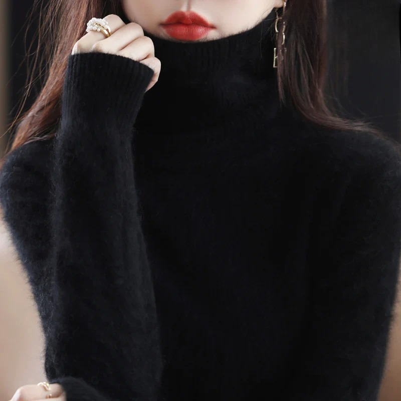 Elara | Women's Fitted Turtleneck Sweater — product image 27