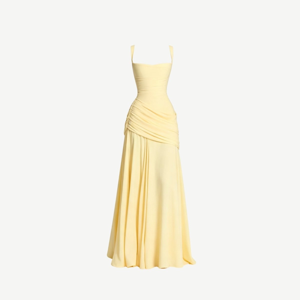 Geneva | Women's Ruched Corset Evening Gown