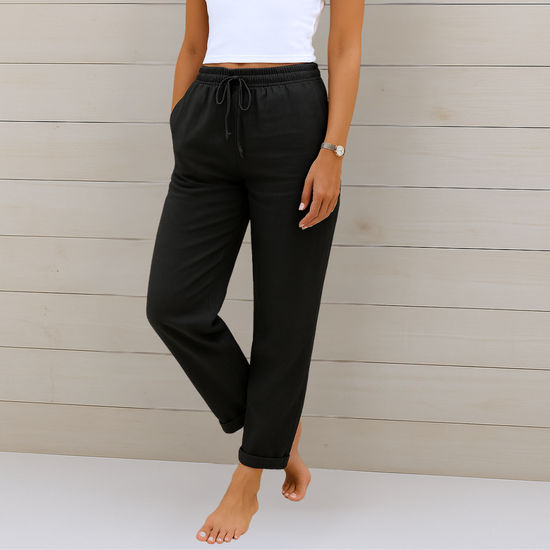Lori | Women's Elastic-Waist Casual Trousers — product image 4