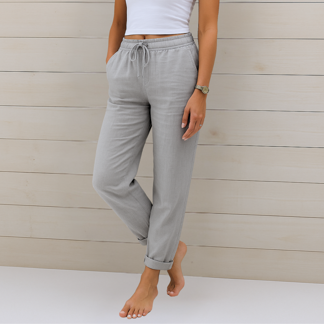 Lori | Women's Elastic-Waist Casual Trousers — product image 5