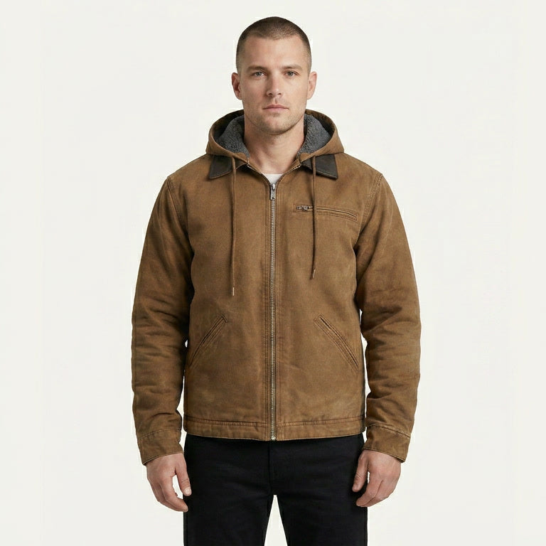 Mason | Men's Hooded Zip-Front Jacket — product image 1