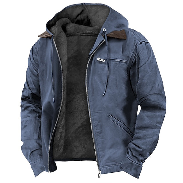 Mason | Men's Hooded Zip-Front Jacket — product image 6