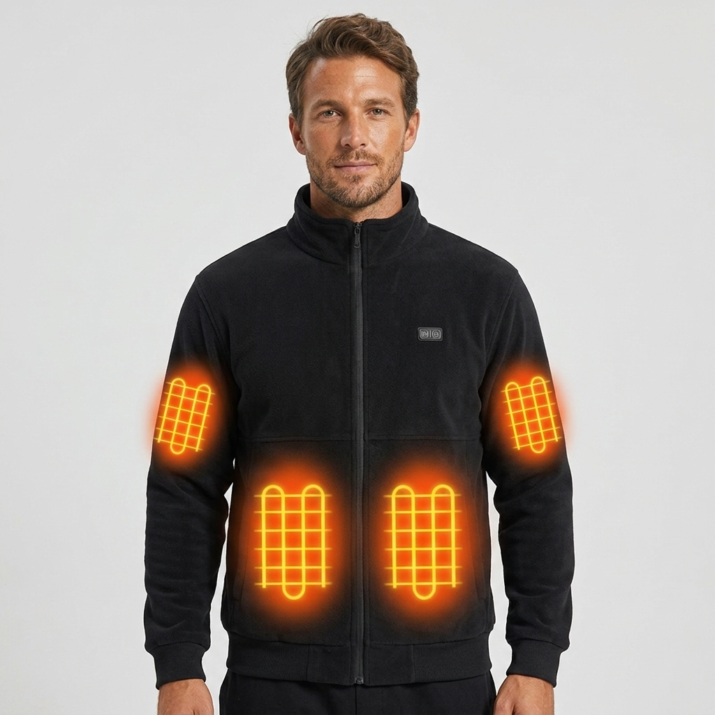 Nolan | Men's USB-Heated Stand-Collar Jacket — product image 1
