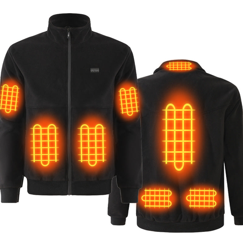Nolan | Men's USB-Heated Stand-Collar Jacket — product image 4
