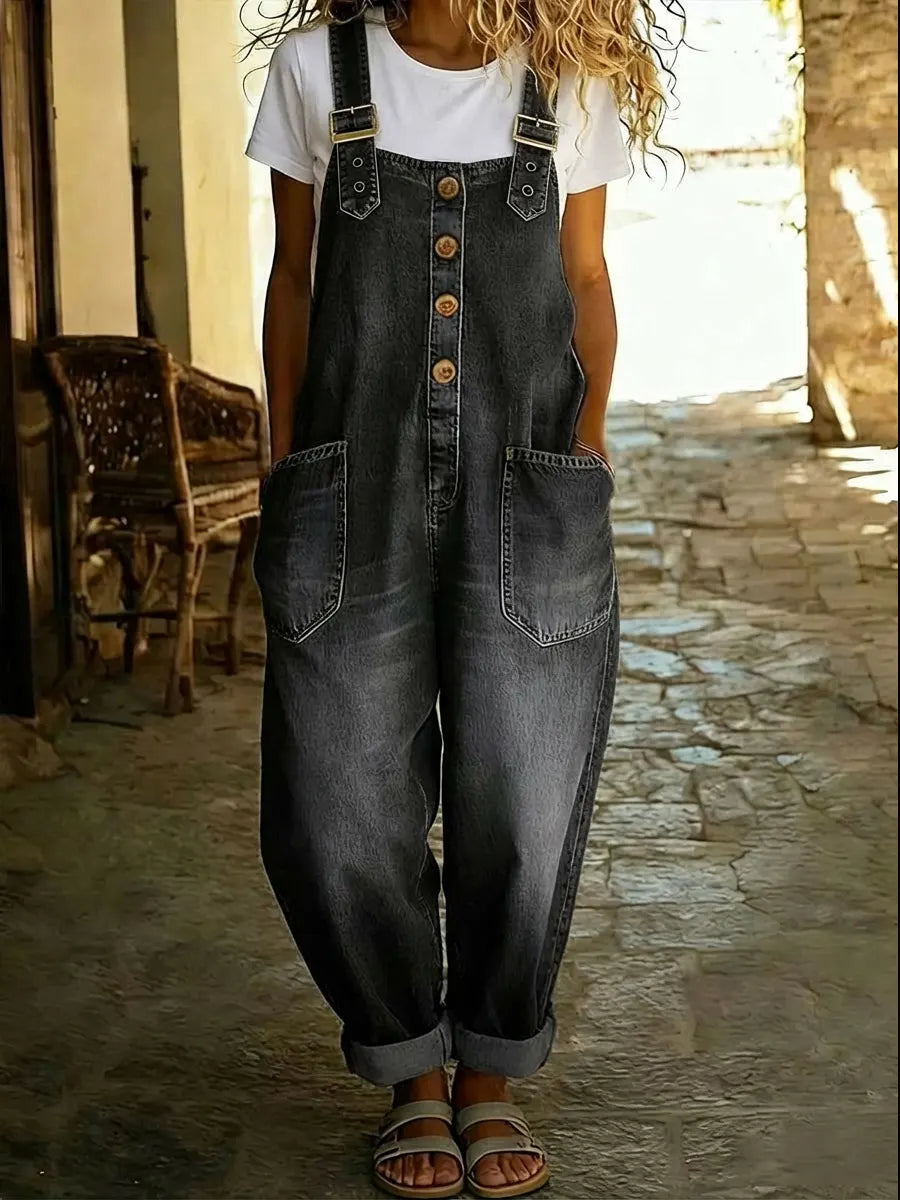Vesper | Women's Wide-Leg Overall Jumpsuit