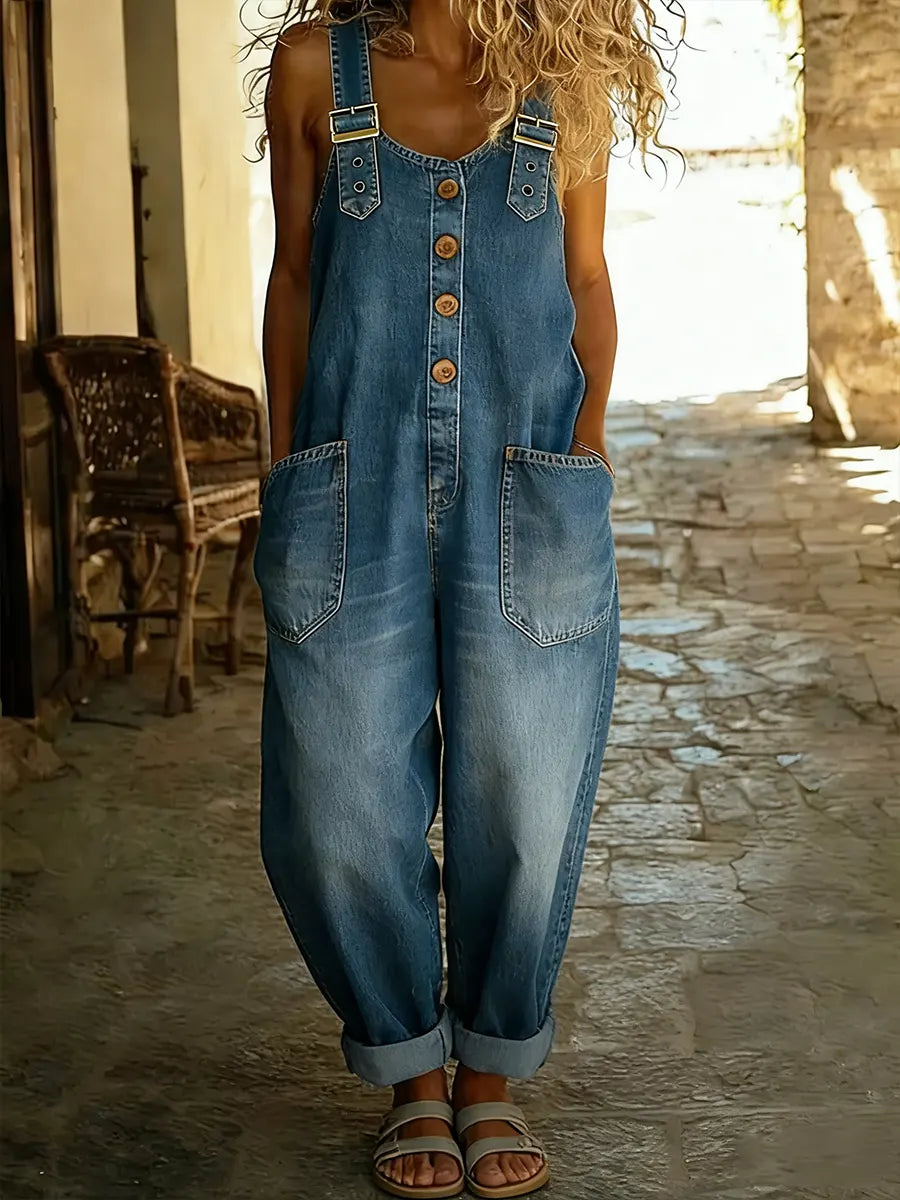 Vesper | Women's Wide-Leg Overall Jumpsuit