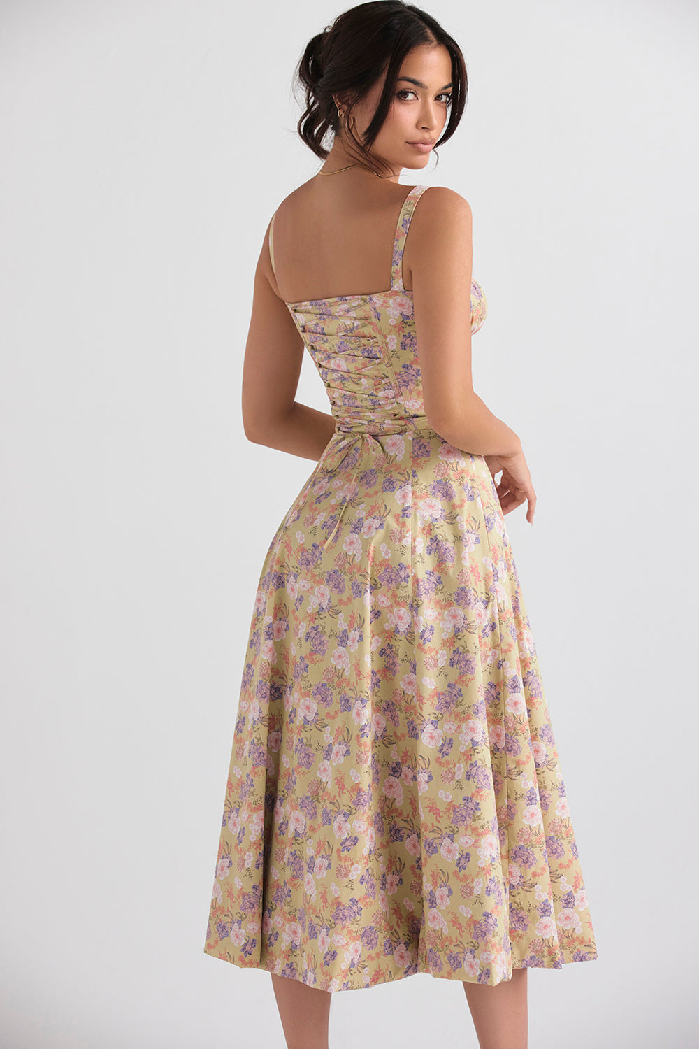 Slimzy Women's Floral Bustier Maxi Dress – product image 11 of 30