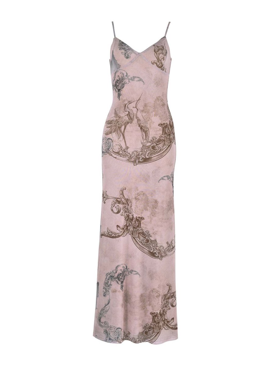 Slimzy Women's Floral Ruched Bodycon Maxi Dress – product image 10 of 11