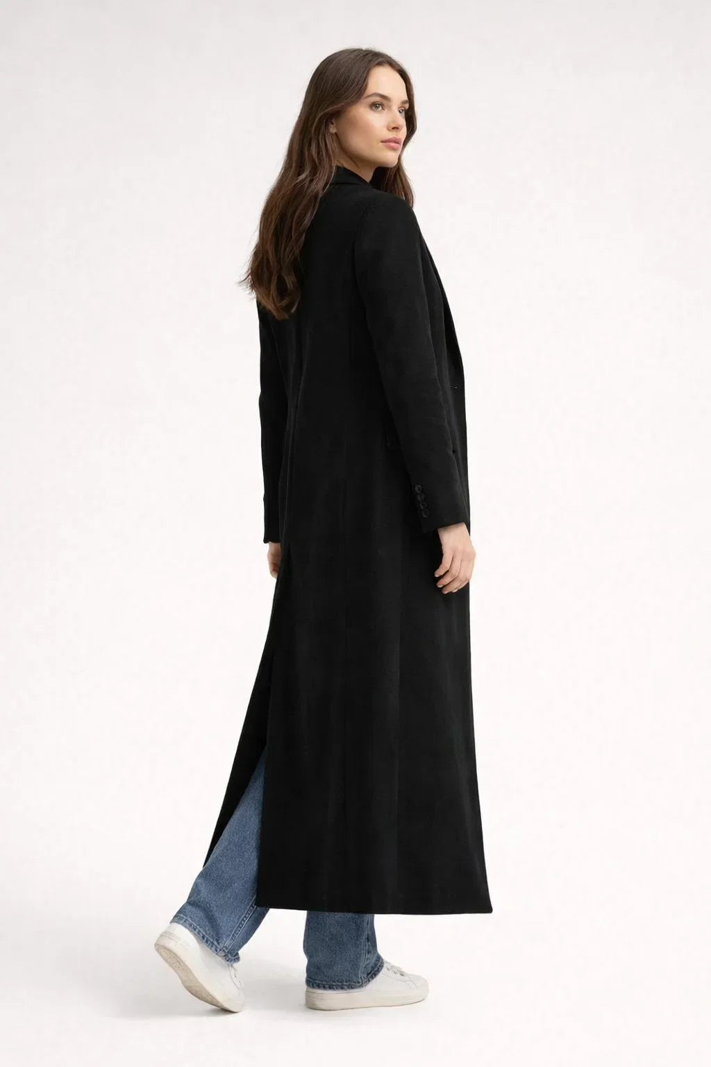 Sloane | Women's Tailored Longline Maxi Coat — product image 5