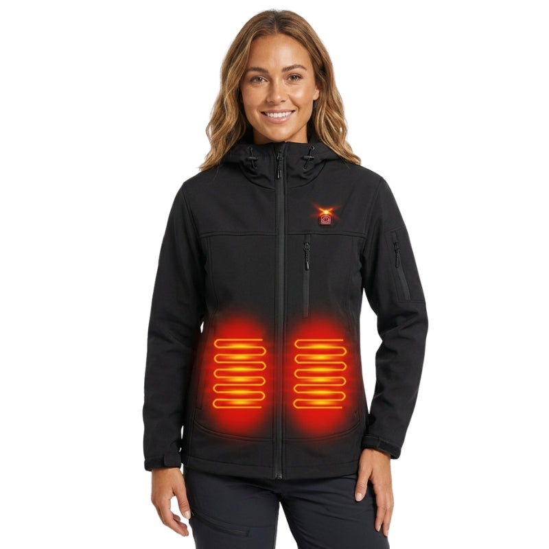 Sophie | Women's 10-Zone USB-Heated Hooded Jacket — product image 2