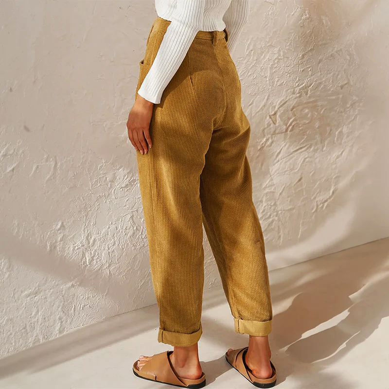 Riley | Women's Wide-Leg Textured Trousers
