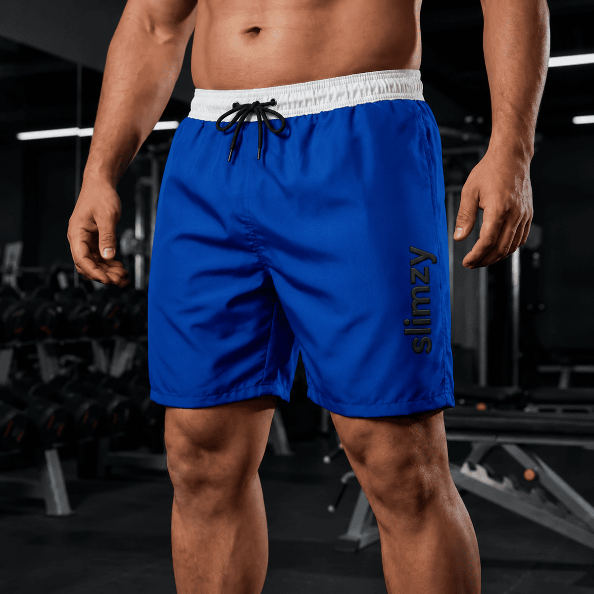 Men's Slimzy Running Shorts 5" – Black