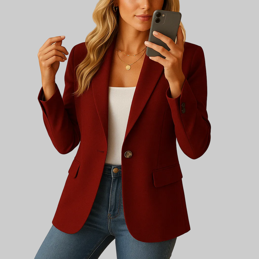 Ariana | Women's Single-Breasted Tailored Blazer — product image 7