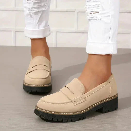 Avery | Women's Lug-Sole Platform Loafers — product image 5