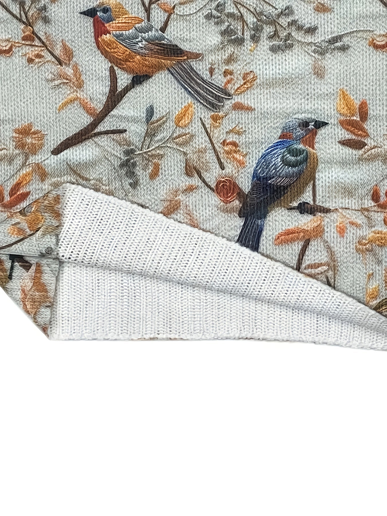 Brianna | Women's Bird-Print Crew-Neck Sweater — product image 4