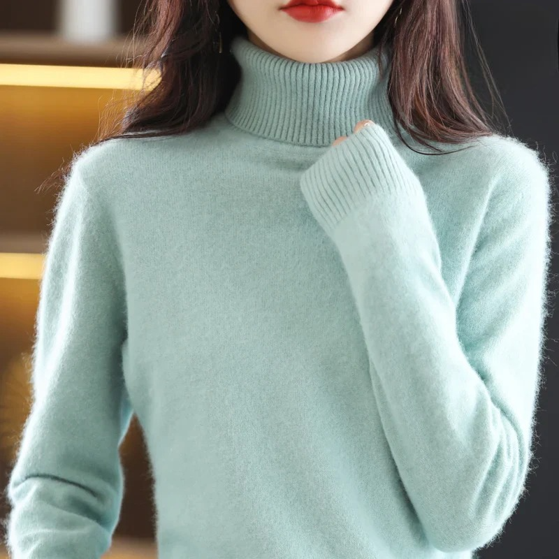 Elara | Women's Fitted Turtleneck Sweater — product image 14