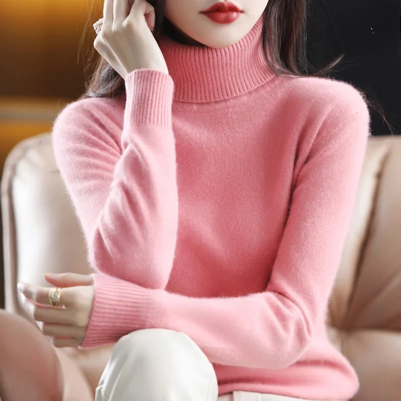 Elara | Women's Fitted Turtleneck Sweater — product image 15