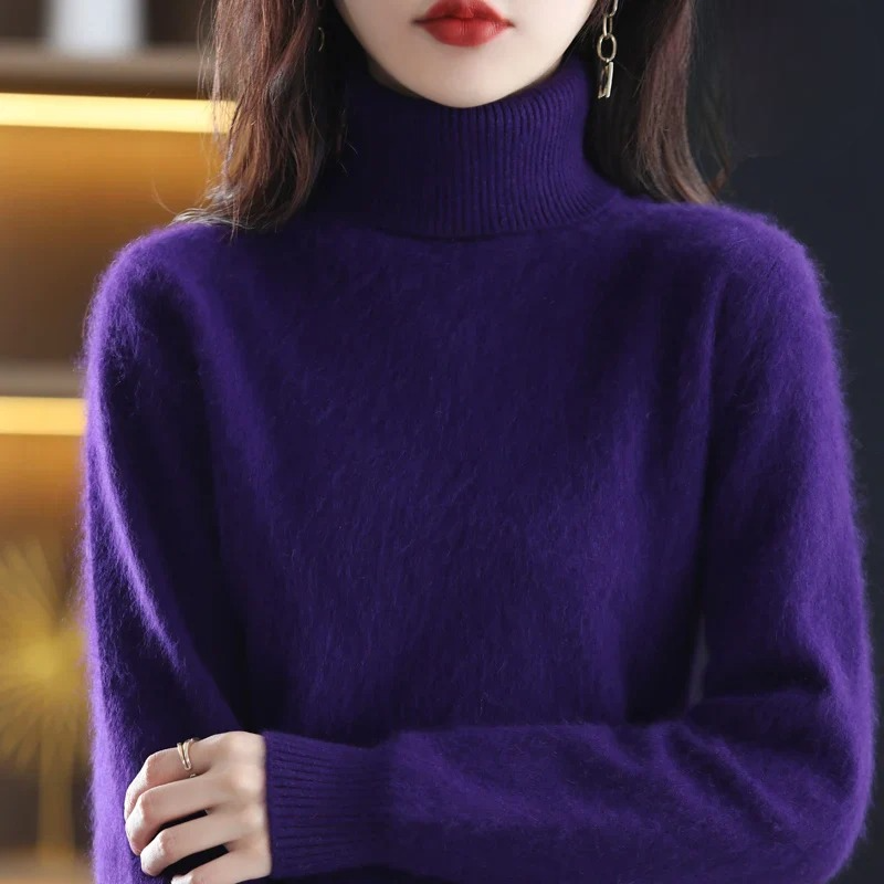 Elara | Women's Fitted Turtleneck Sweater — product image 28