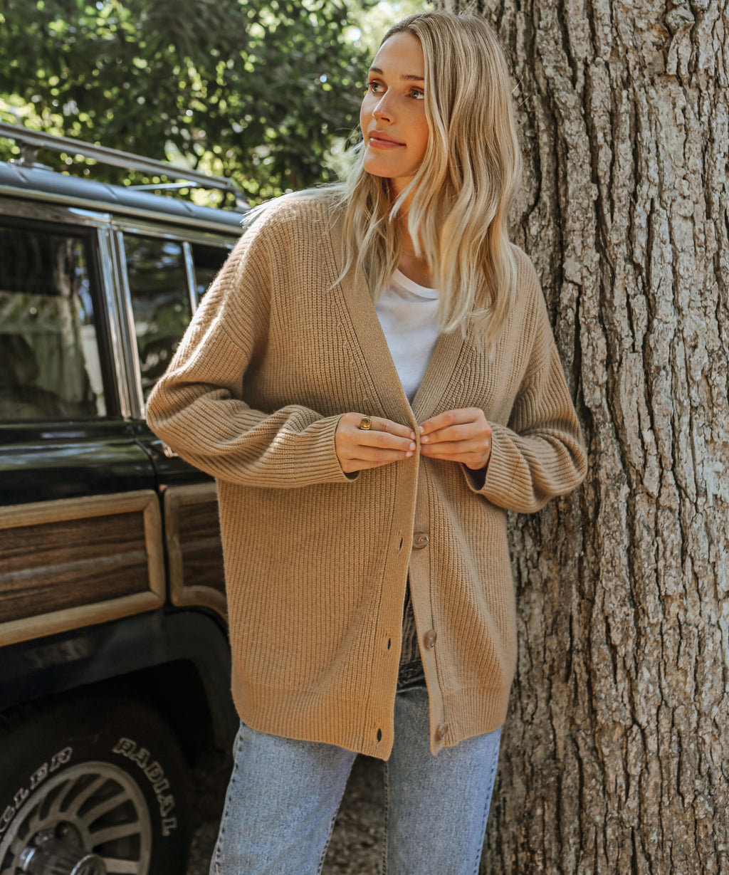 Elise | Women's Oversized Button-Front Cardigan — product image 11