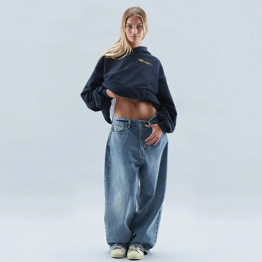 Slimzy Unisex Oversized Pullover Hoodie
