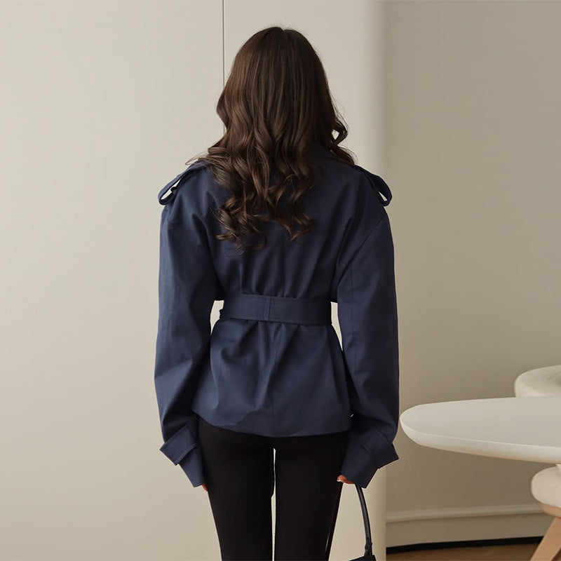 Isla | Women's Oversized Self-Tie Trench Jacket — product image 6