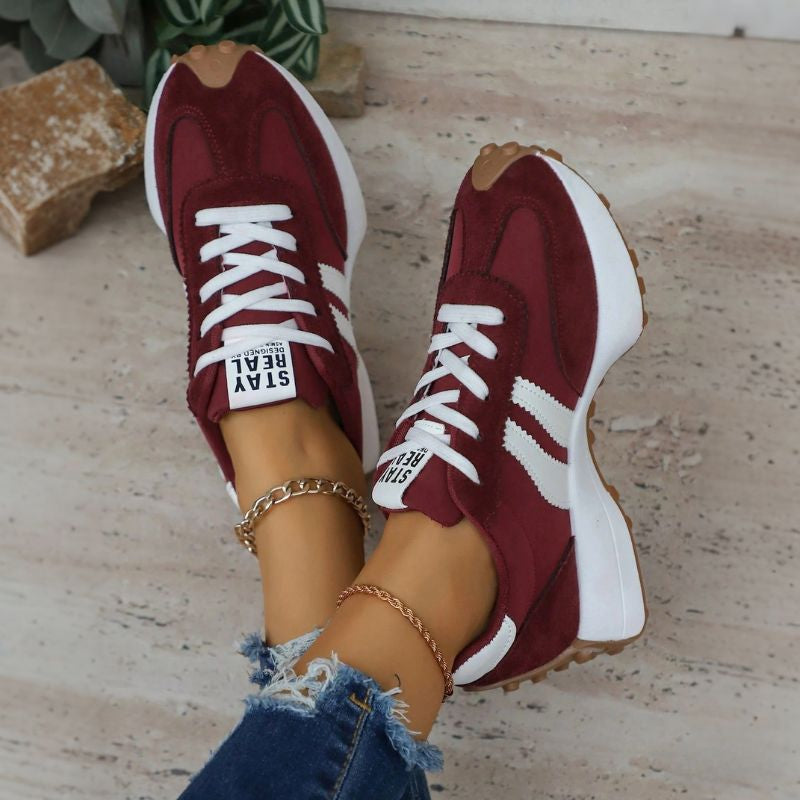 Kaia | Women's Retro Lace-Up Sneakers — product image 24