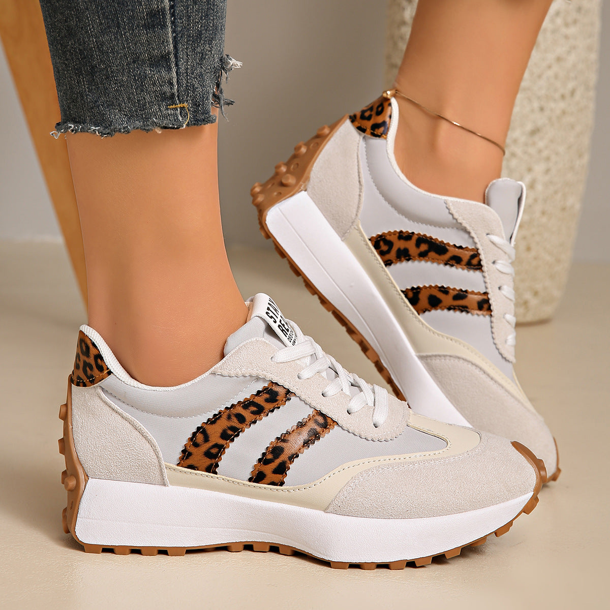 Kaia | Women's Retro Lace-Up Sneakers — product image 36
