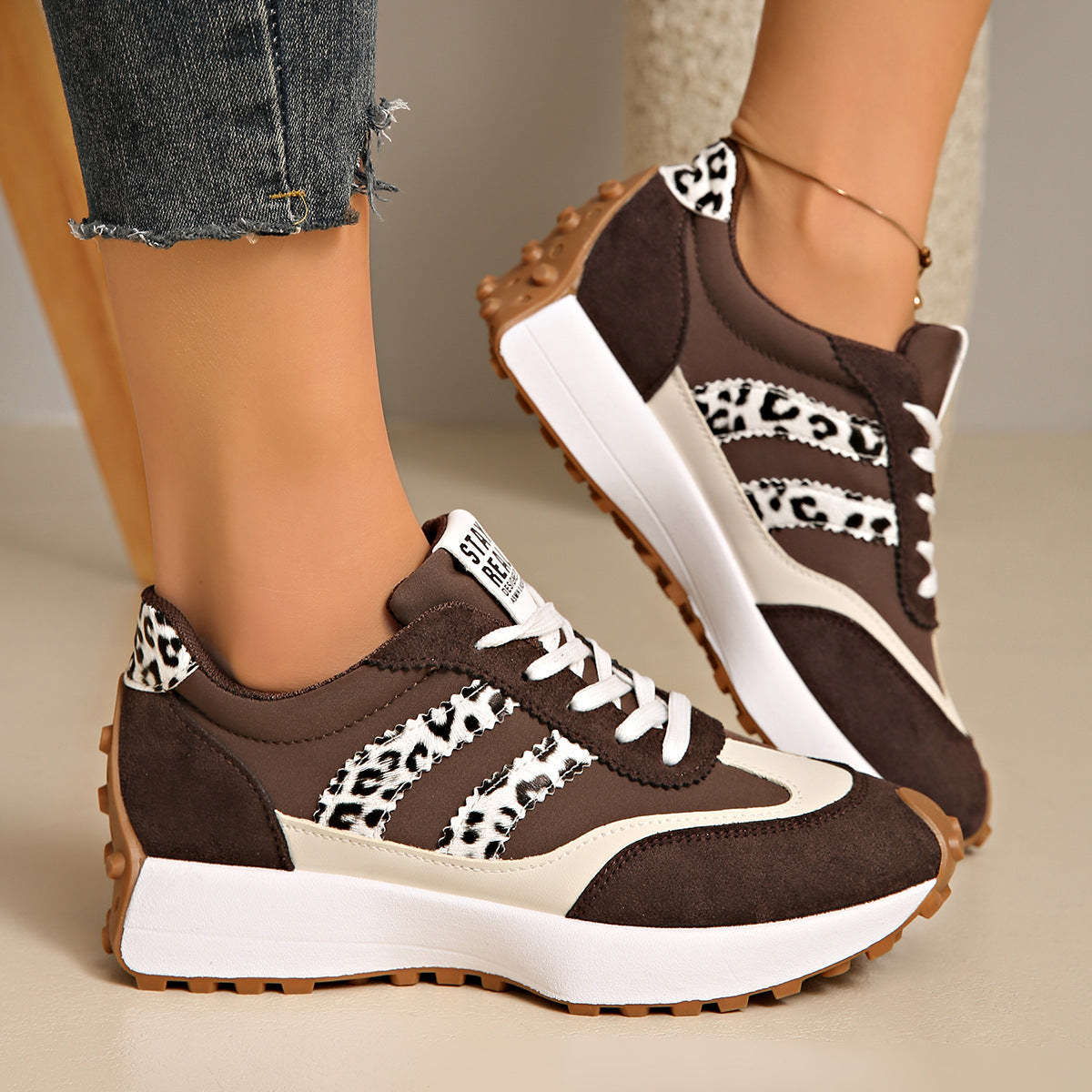 Kaia | Women's Retro Lace-Up Sneakers — product image 37