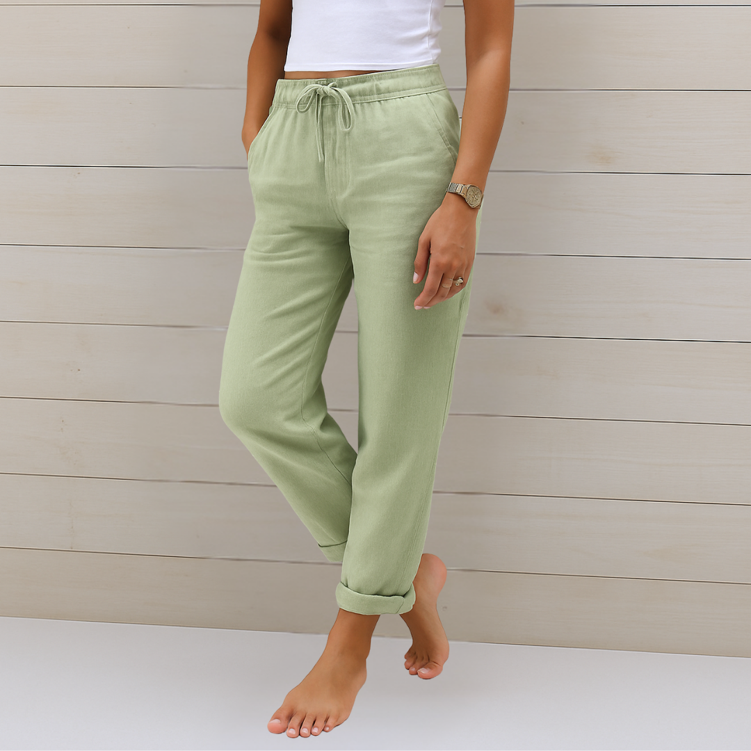 Lori | Women's Elastic-Waist Casual Trousers — product image 7