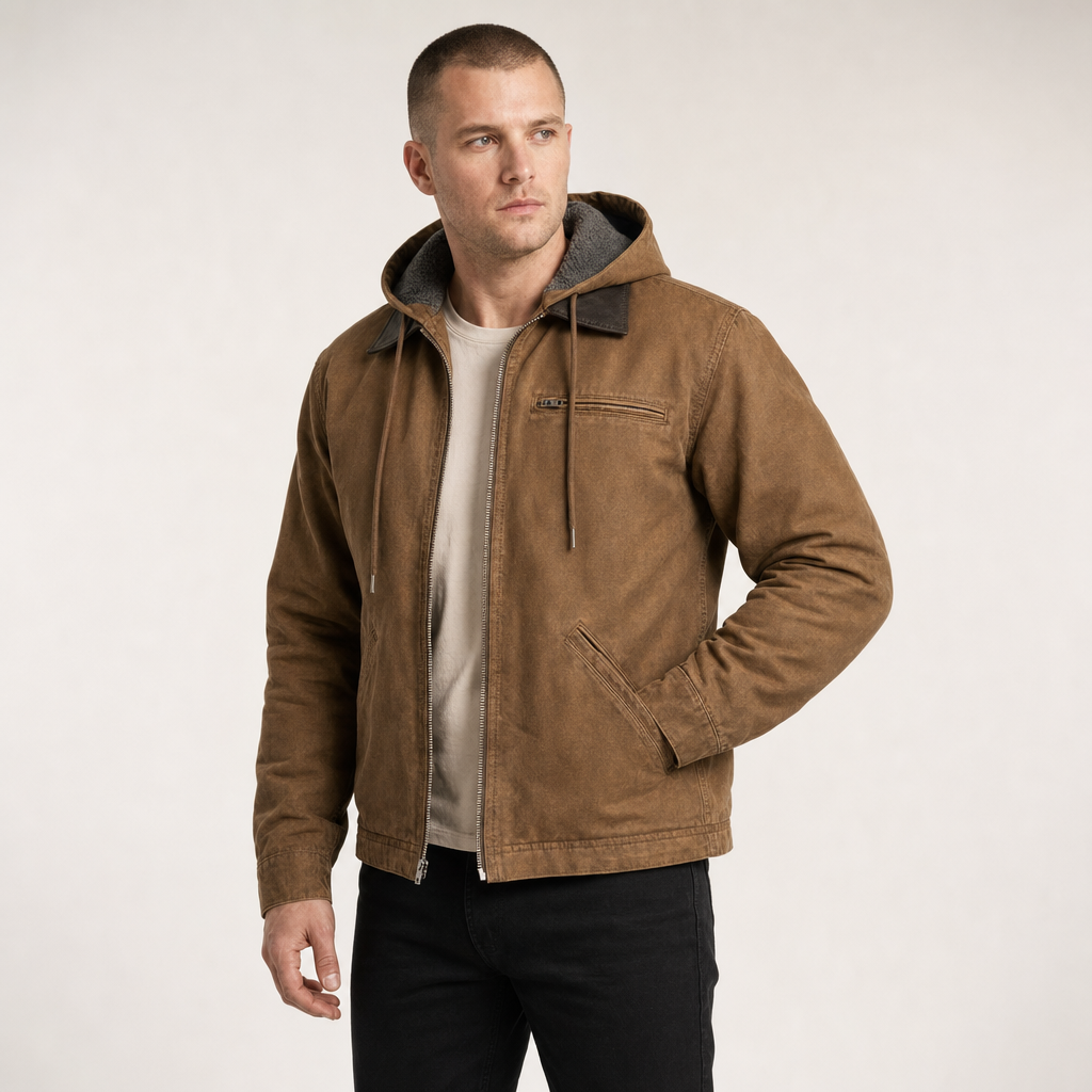 Mason | Men's Hooded Zip-Front Jacket — product image 3