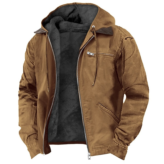 Mason | Men's Hooded Zip-Front Jacket — product image 4