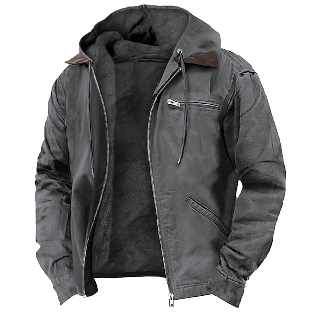 Mason | Men's Hooded Zip-Front Jacket — product image 5