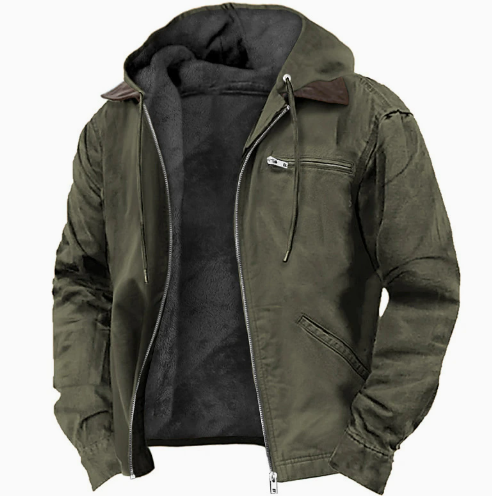 Mason | Men's Hooded Zip-Front Jacket — product image 8