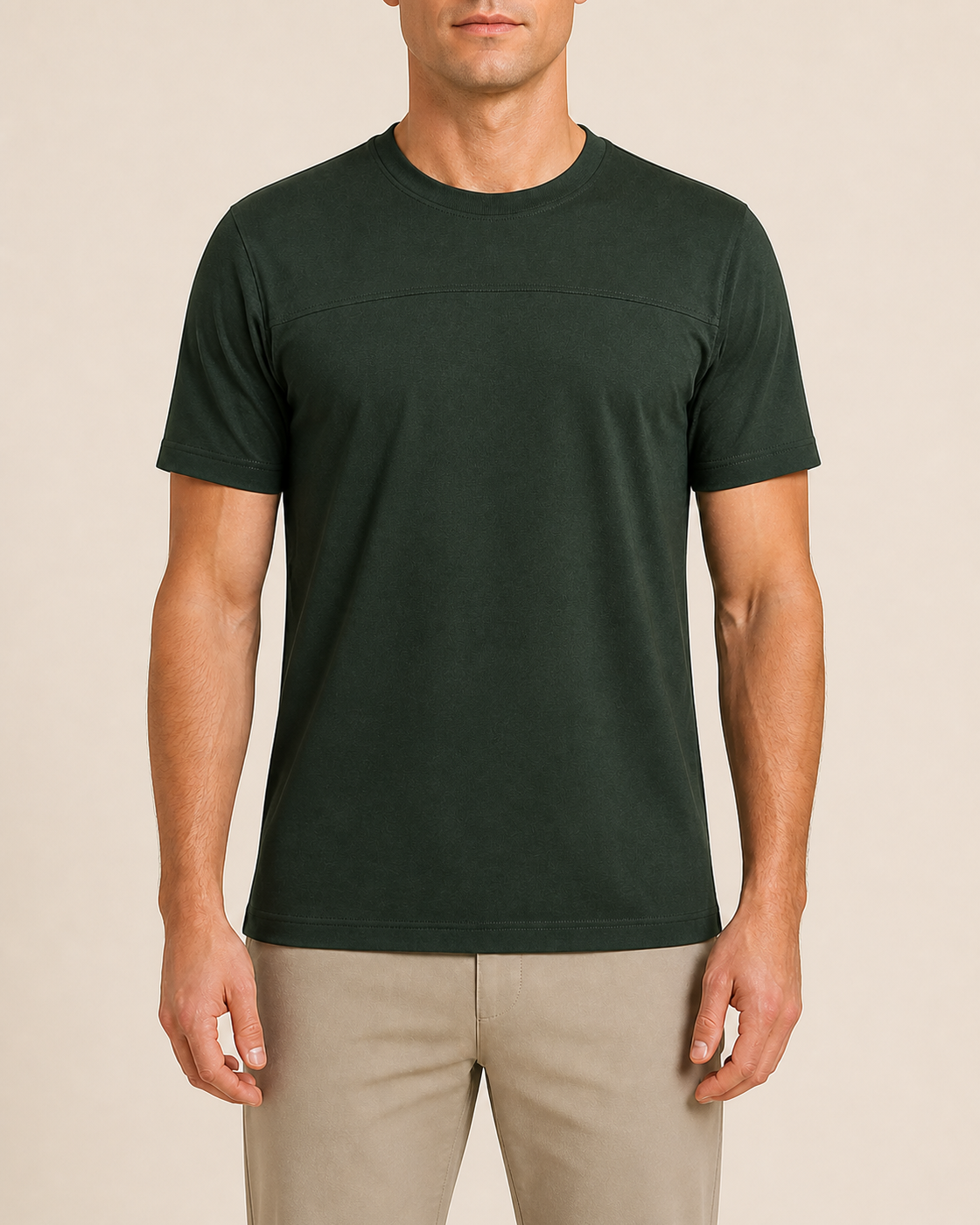 Men's Relay Crew T-Shirt — Deep Green — front catalog view