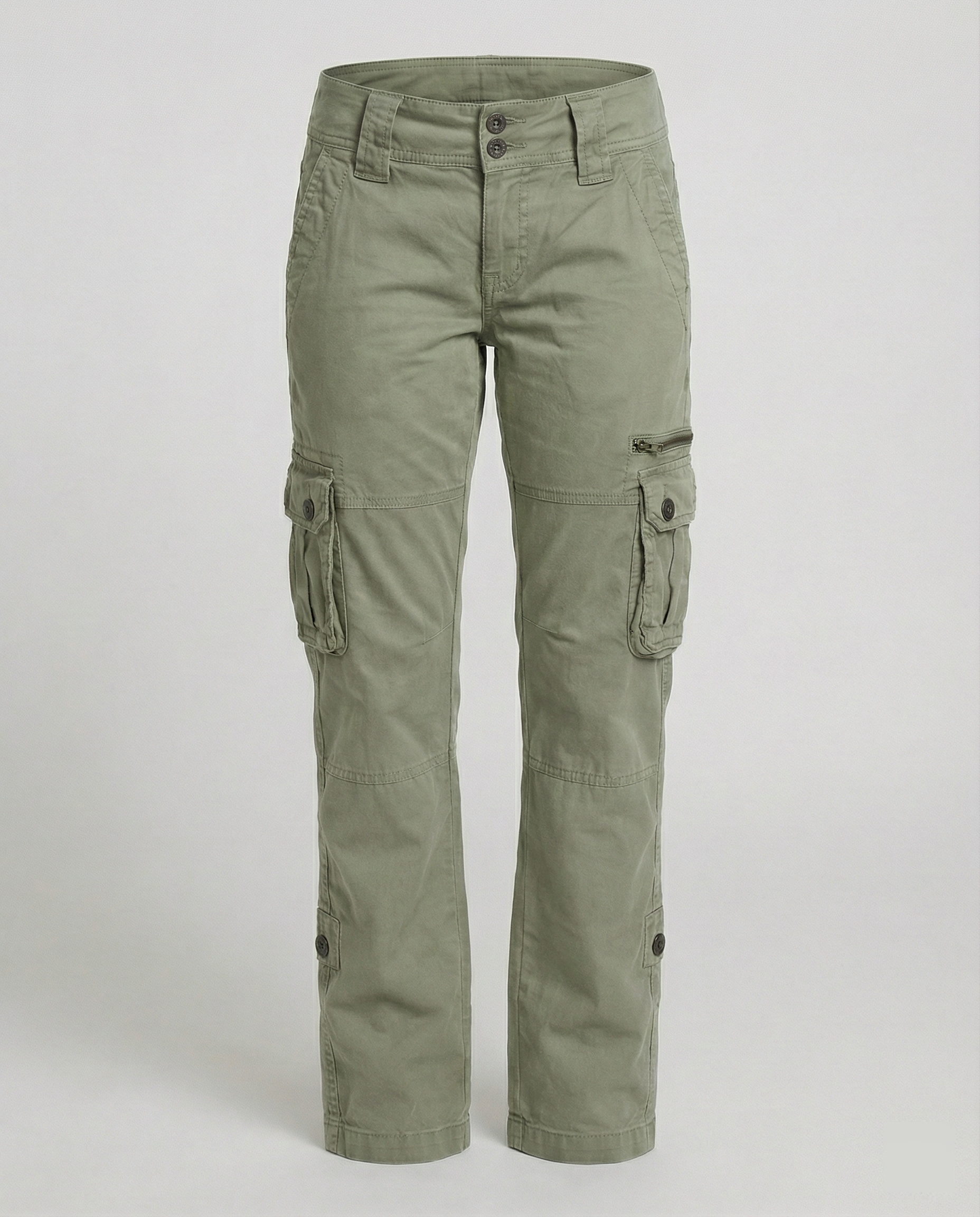 Mila | Women's Straight-Leg Multi-Pocket Cargo Pants — product image 6