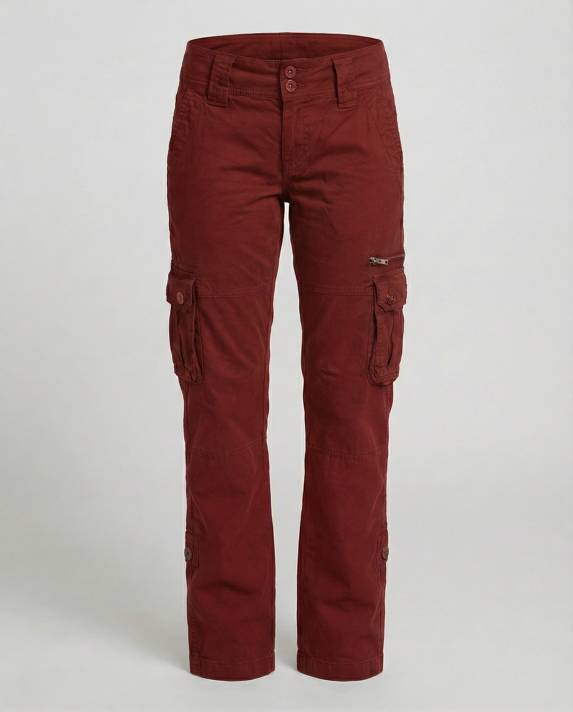 Mila | Women's Straight-Leg Multi-Pocket Cargo Pants — product image 8