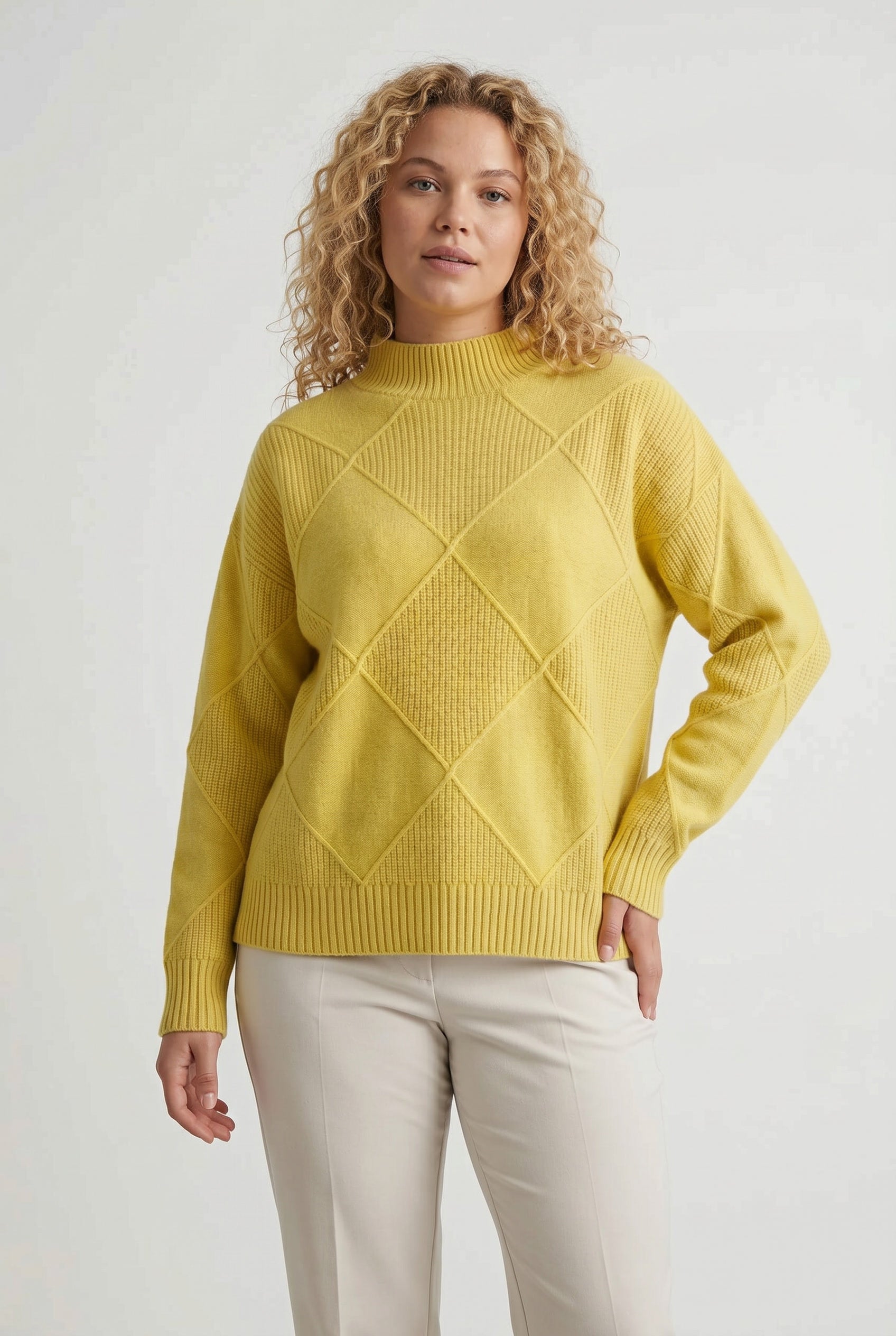 Nora | Women's Ribbed Turtleneck Sweater — product image 1