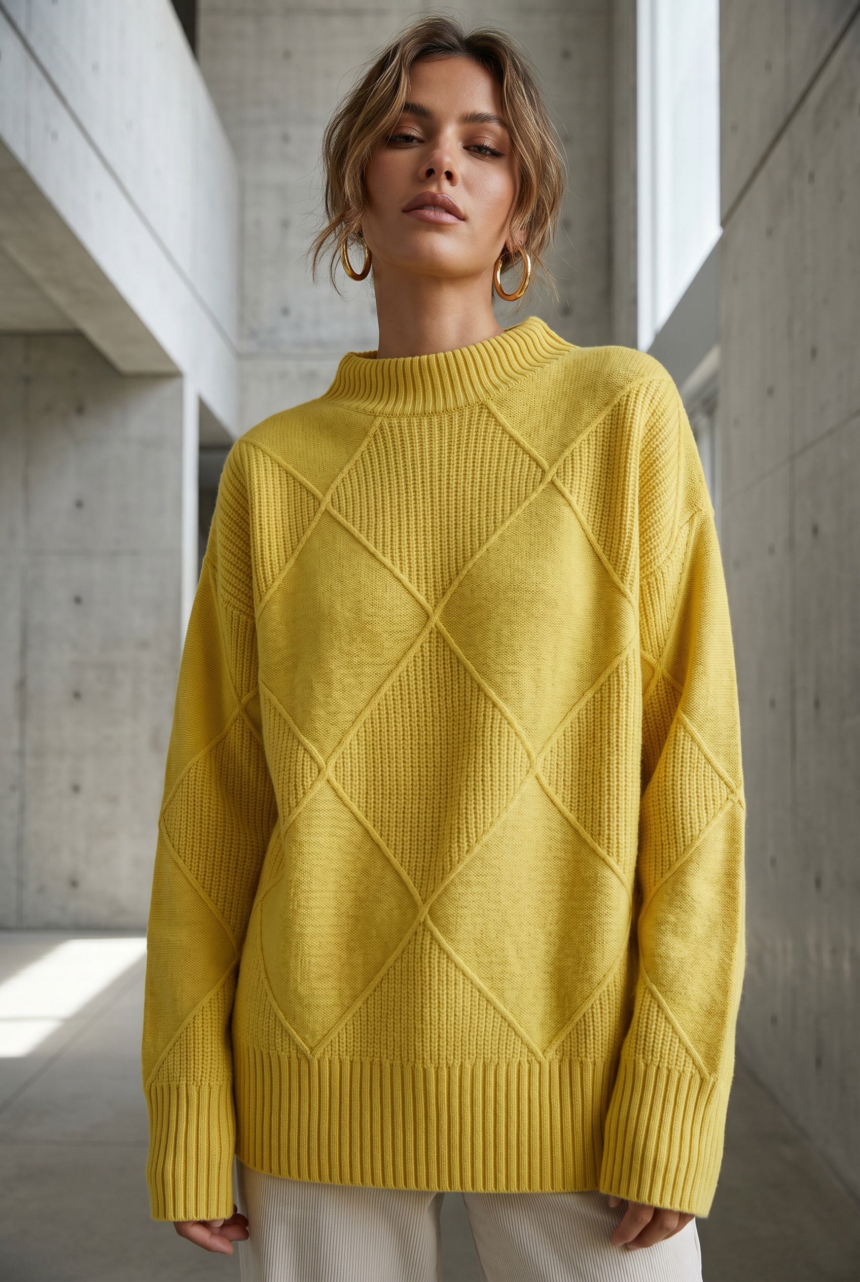 Nora | Women's Ribbed Turtleneck Sweater — product image 4