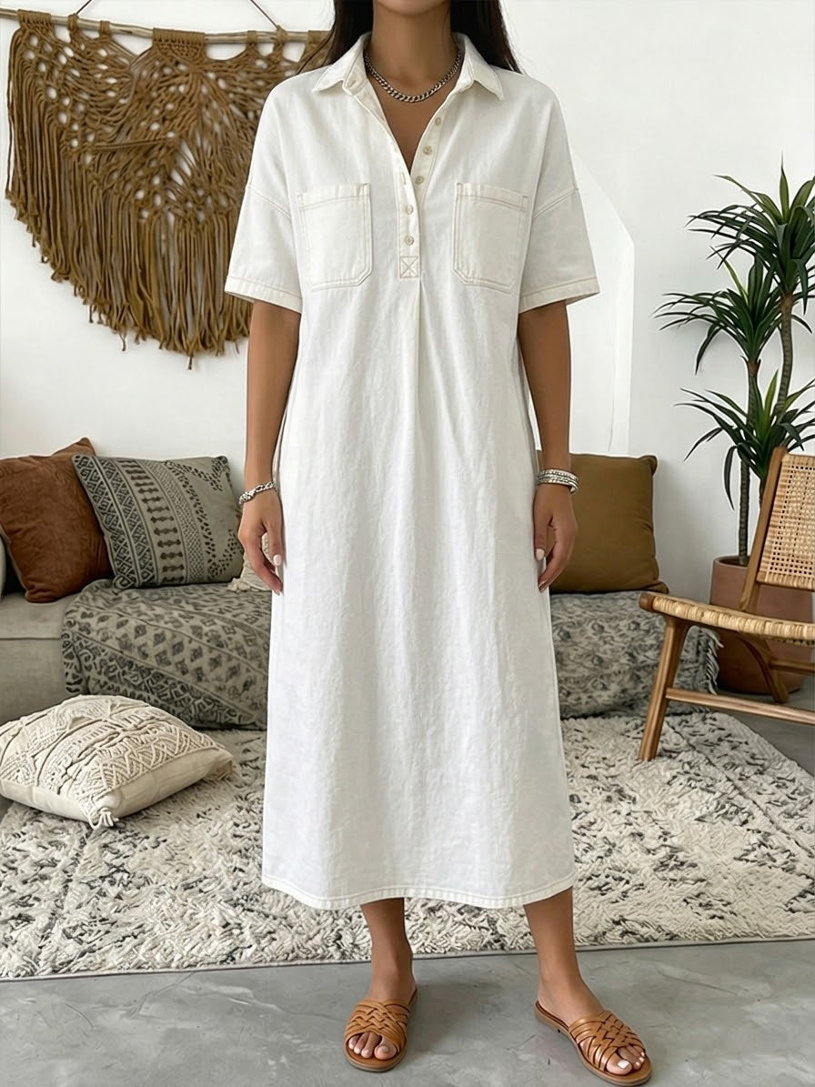 Florence | Women's Midi Shirt Dress