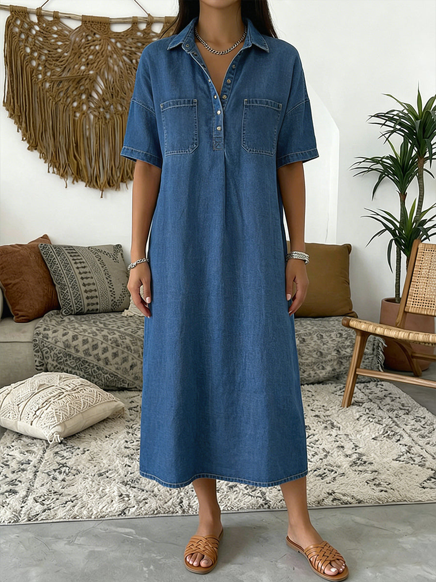 Florence | Women's Midi Shirt Dress