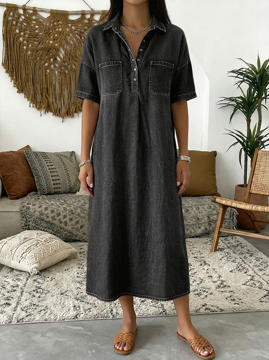 Florence | Women's Midi Shirt Dress