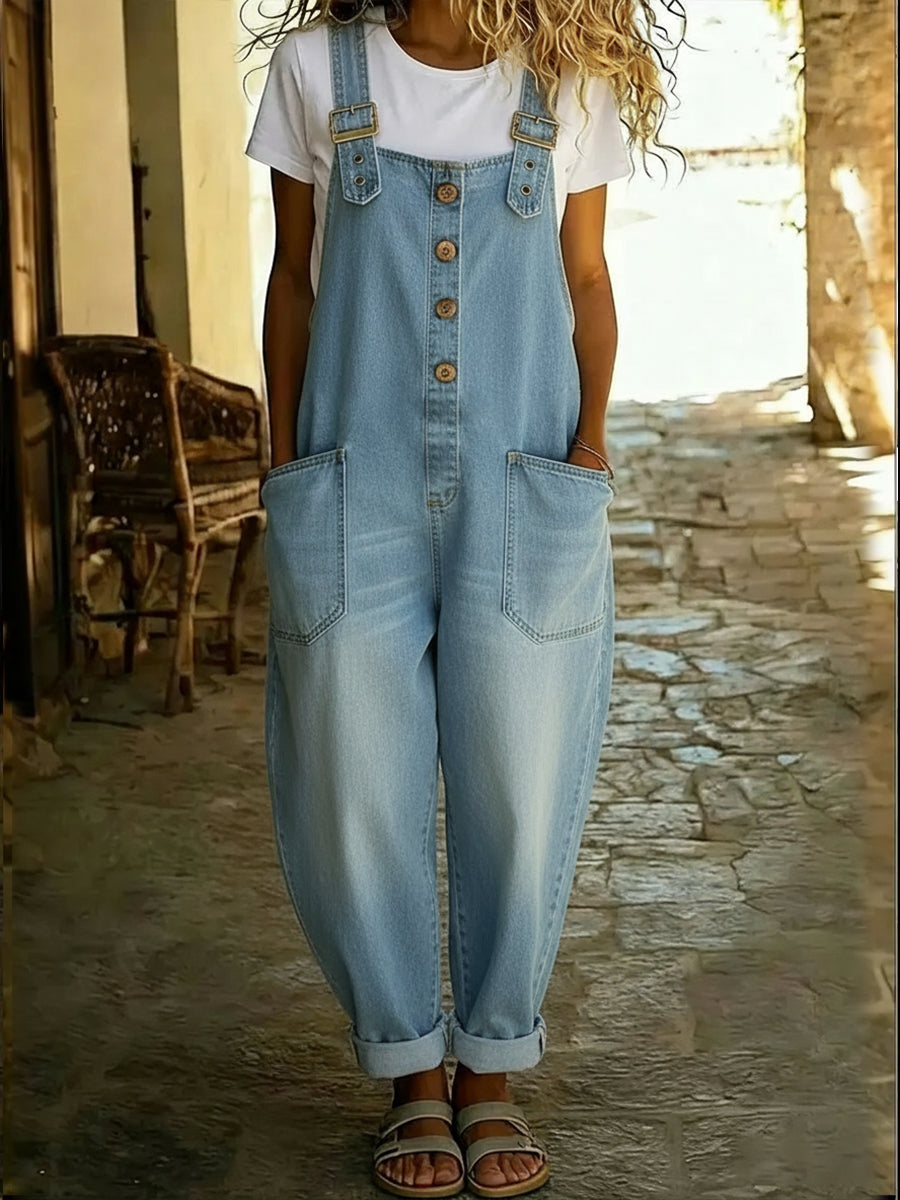 Vesper | Women's Wide-Leg Overall Jumpsuit